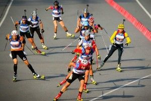 Українці програли полякам у змішаній біатлонній естафеті 0,1 секунди в боротьбі за «бронзу»