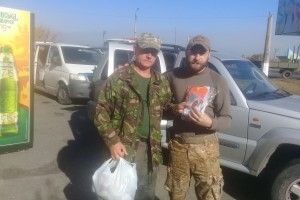 Волинські бійці отримали допомогу від волонтера з Англії