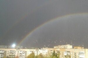 А Ви бачили сьогодні у Луцьку веселку?