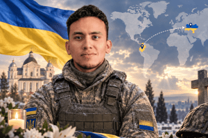 Батьки приїхали з Південної Америки на Волинь, щоб провести в останню путь загиблого сина-Героя