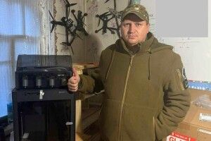 Воїн з Волині отримав «зброю» 21-го століття від земляків