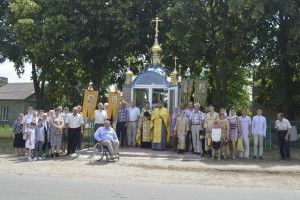 У Горохові – нова придорожня каплиця