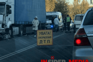 У Луцьку через подвійну ДТП утворились затори (Відео, фото)
