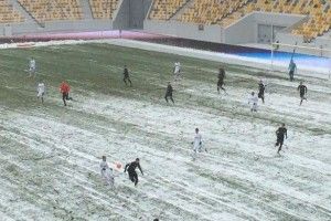 «Зоря» здолала «Верес» у снігобол