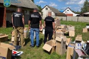 На Волині вилучено контрафактні цигарки на понад 2,6 млн грн. (Фото)