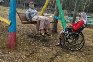 У Свято-Троїцькому монастирі влаштували триденний табір для людей з інвалідністю
