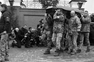 У Луцьку попрощалися із загиблим Героєм Сергієм Фокіним (Фото)
