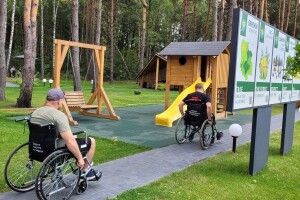 Нацпарк на Волині перевірили на доступність для людей з інвалідністю