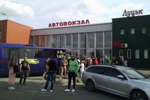 У Луцьку ветерани АТО заблокували рух приміського транспорту