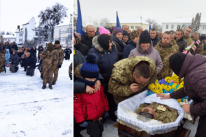 Під військовий салют на Рівненщині попрощалися з 38-річним розвідником, який поліг на Донеччині
