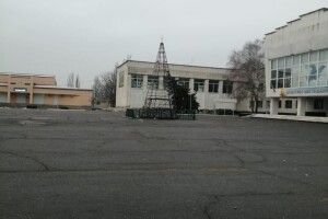 У Чаплинці на Херсонщині під час відкриття дотла згоріла новорічна ялинка (Відео)