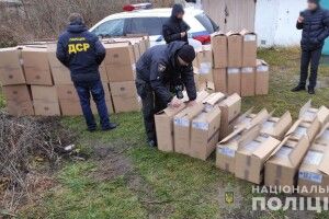 На Волині поліція перекрила канал незаконного експорту тютюнових виробів до країн ЄС