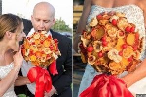 У США молодятам пропонують їстивні весільні букети 