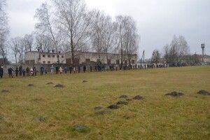 На Ковельщині школярі «живим ланцюгом» відзначили День соборності