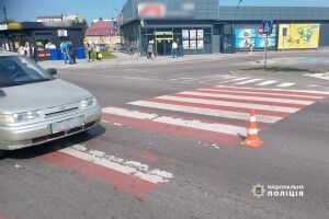 У Горохові авто збило дитину на переході