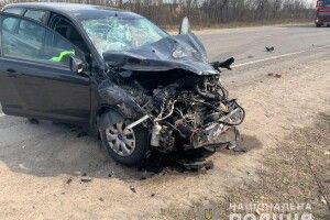 Поблизу села Немовичі Сарненського району легковик «Ford» зіткнувся із вантажівкою «DAF» (фото)