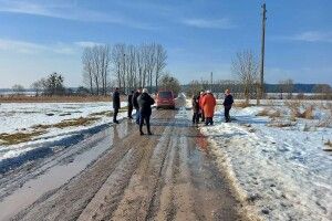 На Турійщині перекривали дорогу (Відео)