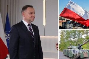 Дуда: Польща передала Україні 240 танків та майже 100 одиниць бронетехніки