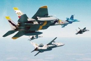 Українські льотчики на Су-27 перехоплювали польські F-16