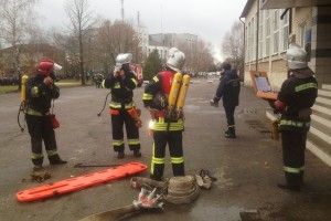 У школі приборкували вогонь