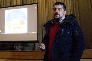 Студенти після перегляду фільму «Газети «Волинь» мовчали, а потім підходили і тихо дякували