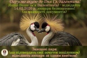 Цілуй, цілуй, цілуй її, – безплатно пустять у Рівненський зоопарк!