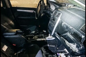 У Луцьку посеред дороги загорівся автомобіль