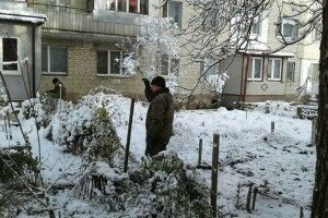 Колючого дроту навколо луцького будинку більше не буде