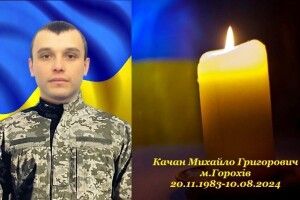 Навіки 41: на Донеччині поліг Воїн з Волині Михайло Качан