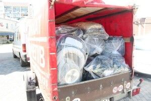 Волинська єпархія УПЦ КП подарувала транспорт немовлятам з Донбасу