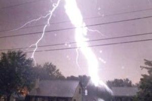 КУЛЬОВА БЛИСКАВКА ПОЦІЛИЛА У ХАТУ