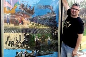 Кіпіані показав у Канаді мапу, на якій замість Росії велика Україна
