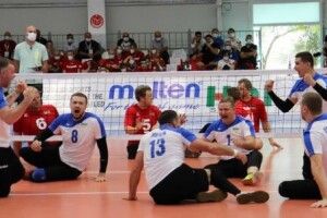Волейбол: українські паралімпійці завершили виступи на Європі