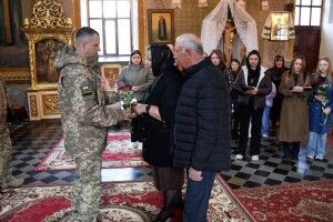 Родині полеглого Захисника з Волині вручили посмертну нагороду Героя