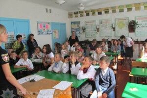 У Турійському районі перший урок для школярів… провели поліцейські
