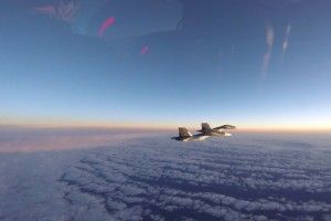Американські військові оприлюднили відео перехоплення російських літаків