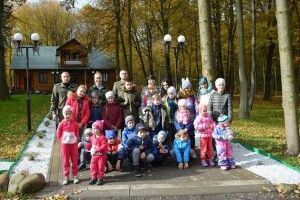 Лісівники та волонтери створили свято для волинських родин Небесного Легіону (фото)
