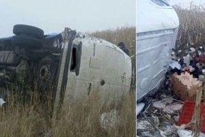 Смертельне ДТП на Рівненщині: мінівен вилетів у кукурудзяне поле