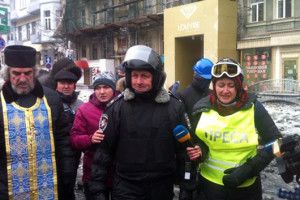 І знову мова про Савченко: на Майдані була з «беркутівцями» чи з нашими?