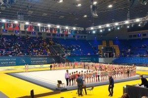 Луцькі гімнастки здобули «бронзу» на змаганнях за «Кубок Дерюгіної» 