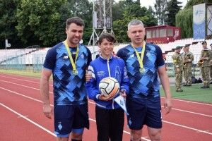 У Луцьку зірки-ветерани київського «Динамо» зіграли матч із прикордонниками (Фото) 