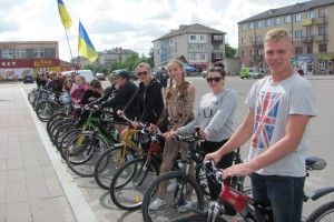 У Старій Вижівці стартував районний велопробіг «Молодь – за здоровий спосіб життя»
