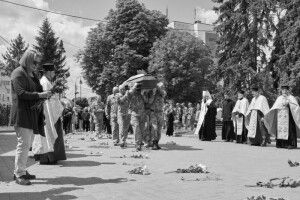 Луцьк попрощався із загиблим захисником України Маркіяном Нагорнюком