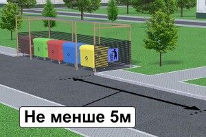 Лучан закликають не паркувати авто біля сміттєвих баків