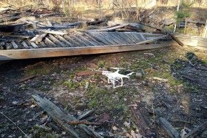 На території арсеналу в Ічні знайшли квадракоптер