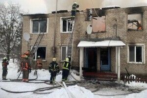 «Згоріло все до підвалу»: власники знищеного вогнем будинку на Волині — про наслідки пожежі