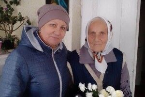 На Волині привітали довгожительку