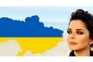 Наташа Корольова звернулась до українців на тлі карти України без Криму