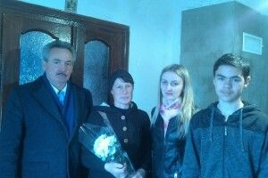 Вклонилися матері волинського Героя