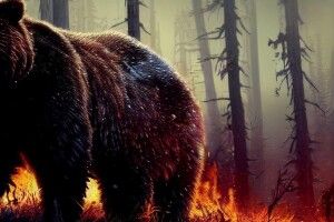 Штучний інтелект створив картини із тваринами, які можуть зникнути через війну (Фото)